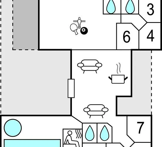 Vakantiehuis Awesome In With Sauna Nørre Nebel